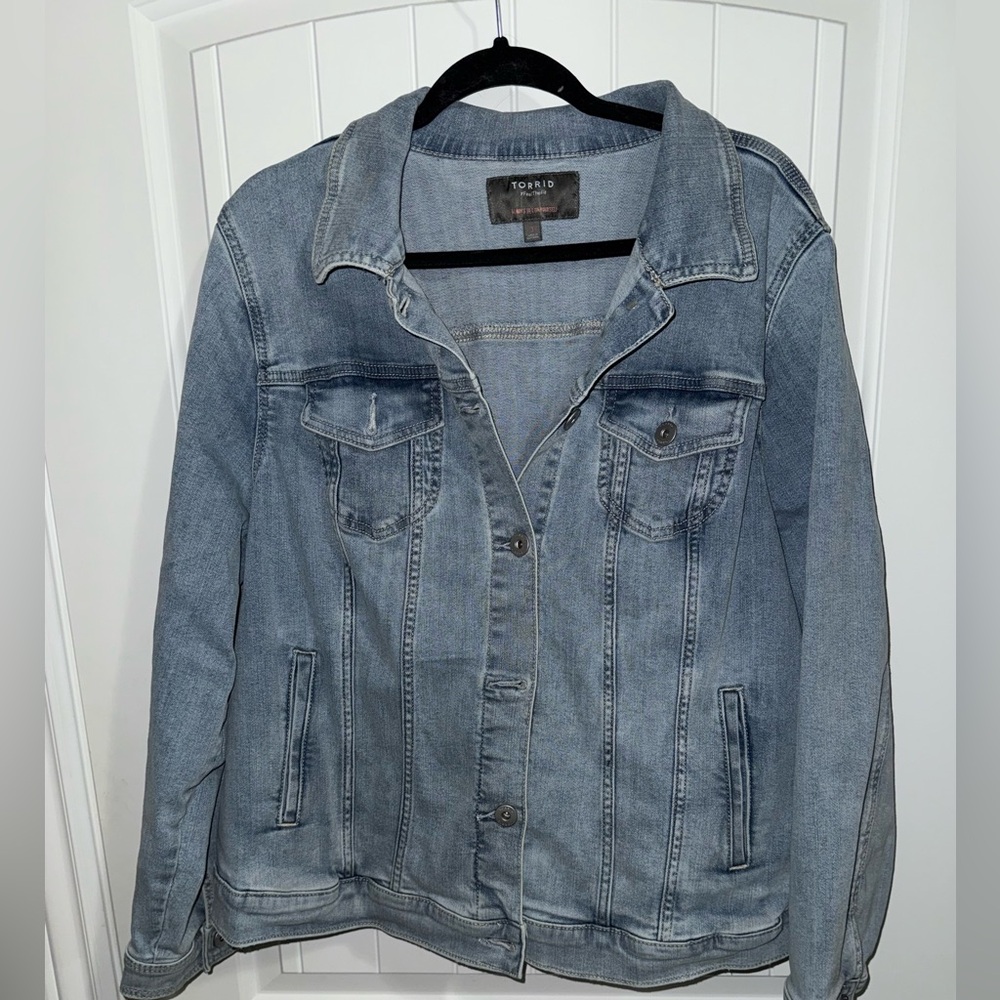 Torrid Light Blue Denim Jacket
